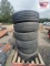 (6) 255/70R22.5 Tires