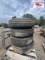 (4)10.00-20 Tires & Wheels