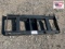Post Driver Mounting Plate - Skidsteer Attachment