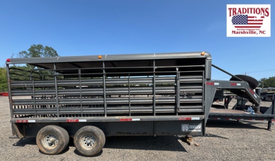 2005 WW Livestock Trailer 16'x6.5' -NO TITLE