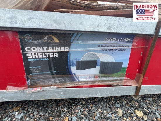 20'x20' Container Shelter