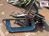 (8) Assorted Clamps