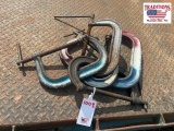 (5) Assorted Clamps