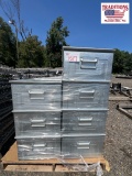 (7) Galvanized Boxes 26x19x12