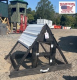 Mobile A-Frame Chicken Run