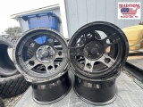 Set of 4 Golf Cart Wheels