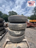 (4)10.00-20 Tires & Wheels