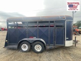 6' x 16' Livestock Trailer - NO TITLE