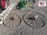 2 Steel Wheels