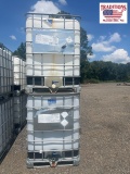 300 Gallon Poly Tank in Cage