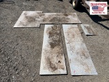 Mixed Lot: Diamond Plate Aluminium