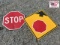 Stop Sign & Stop Ahead Sign