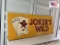 Plastic Sign Insert 85x35 Joker's Wild