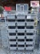 14x36x56 Metal Shelves w Plastic Containers