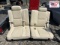 Set of Tan Leather 3rd Row Seats