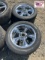 Set of 4 Mustang Wheels and Tires