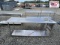 8ft Table w Hand Sink and Tub Station