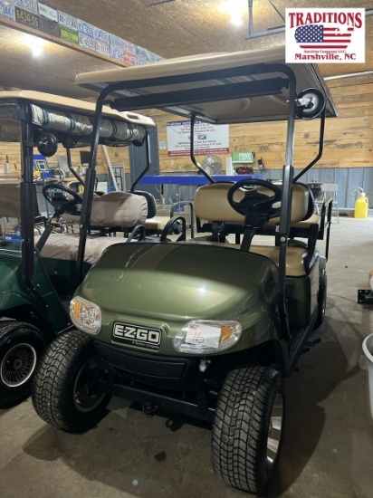 EZ Go 48 Volt Golf Cart - Olive Green