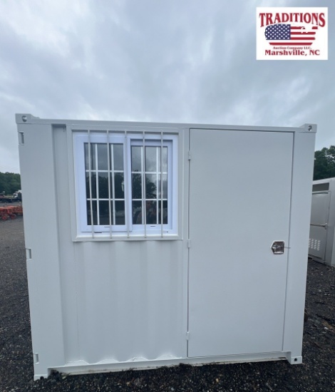 Storage Box with Side Door & Window 80x98x87