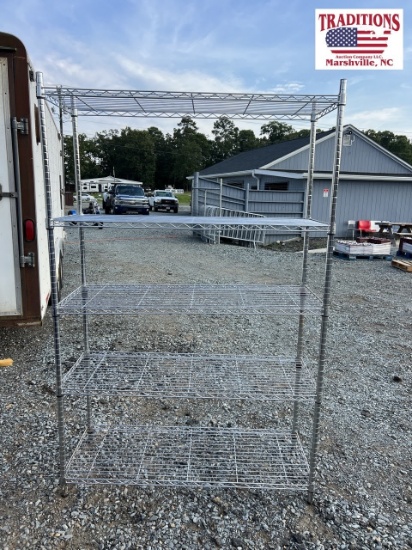 5 Shelf NSF Wire Shelf 18x48x72