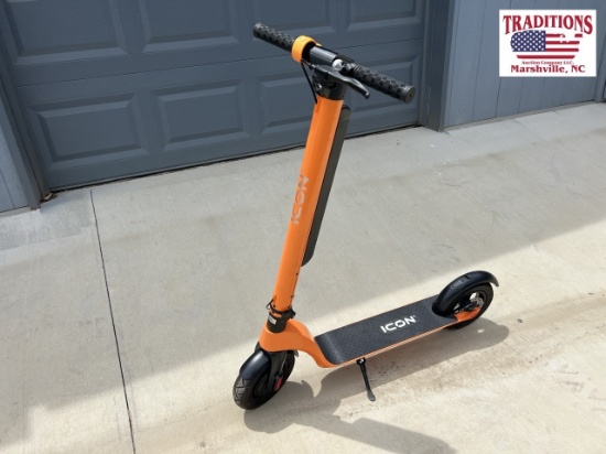 New! Electric ICON X8 E Scooter Orange