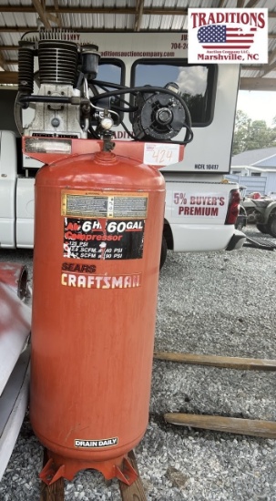 Craftsman 60 Gallon Air Compressor