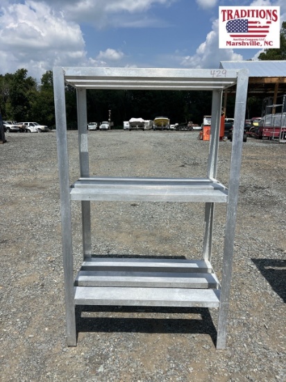 20x36x60 Aluminum Shelf