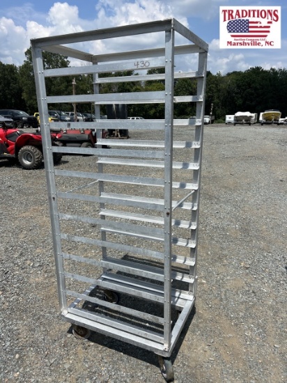 29x21x70 Aluminum Rack