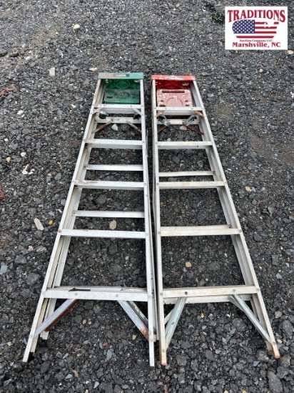 2 6ft Ladders