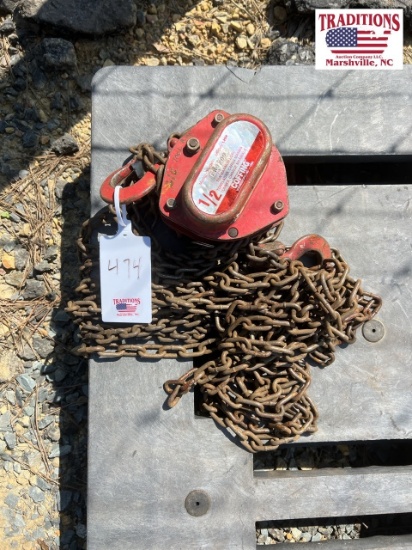 1/2 Ton Chain Fall