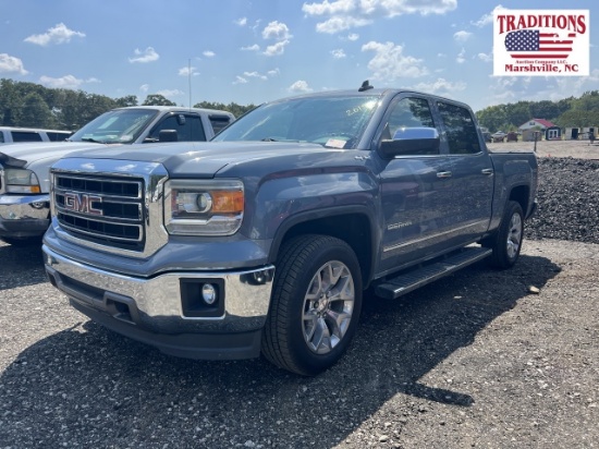 2015 GMC 1500 4x4 VIN 0759