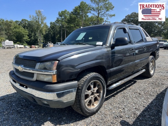 2005 Chevrolet Avalache SALVAGE VIN 3536