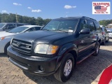 2001 Toyota Sequoia AWD VIN 4173 SALVAGE