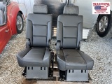 2 Black Leather Bucket Seats