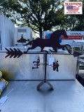 Horse weathervane