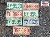 7 NC Vehicle Tags