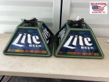2 Lite Beer Signs