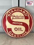 Standard Motor Oil Gasoline Round Sign