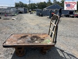 Rolling Metal Cart w Trailer Tongue