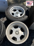 2 Progressive Wheels w Uniroyal 255/60R15 Tires