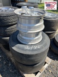 Set of 5 Weld Racing Wheels 2 with Tires