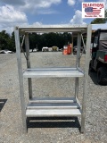 20x36x60 Aluminum Shelf