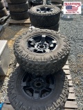 Set of 5 Multi Fit Wheels with Nitro 35x12.5R18