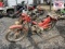 Honda 90 Motorcycle Red
