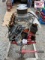 Small Block V8 Engine on Stand
