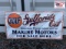Metal Gulf Sign 36x18