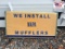 Plastic NAPA Sign