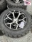 Set of 4 Golf Cart Wheels w Double Coin 23x10-14