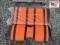 Black and Orange Golf Cart Seat