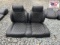 Black w Diamond Stitch Golf Cart Seat